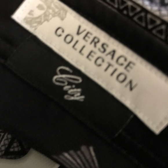 Silk Versace button up - Picture 3 of 3